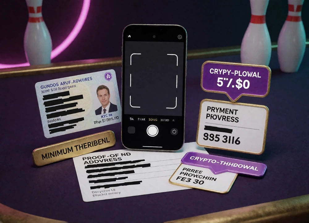 Ausweis, Adressnachweis, Mindestbetr&auml;ge und getrennte Kostenquellen f&uuml;r Casino, Provider und Blockchain-Netzwerk
