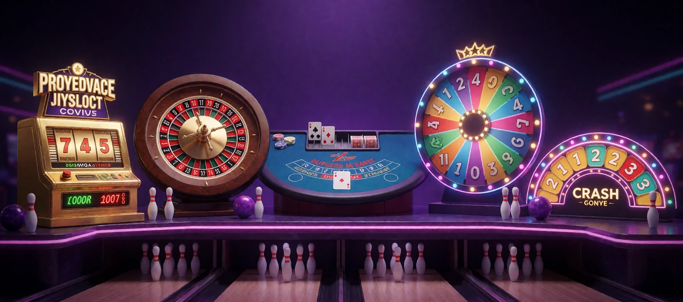 Jackpot-Anzeige, Roulette, Blackjack, Game-Show-Rad und Crash-Kurve im Vergleich der Casino Spiele